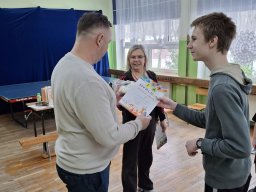 Finał Mistrzostw Szkoły w indywidualnym tenisie stołowym